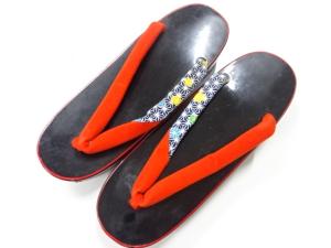 漆塗り　桐下駄(23センチ)